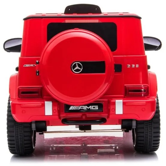 Elektrické autíčko Mercedes G63 AMG červené