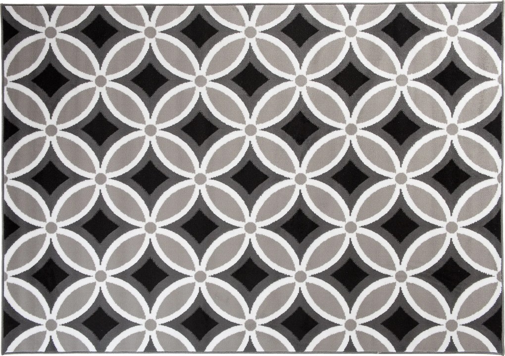 TA Koberec Z898A DARK GRAY MAYA PP EYM Sivý Obdĺžnikový Rozmer: 80x150 cm