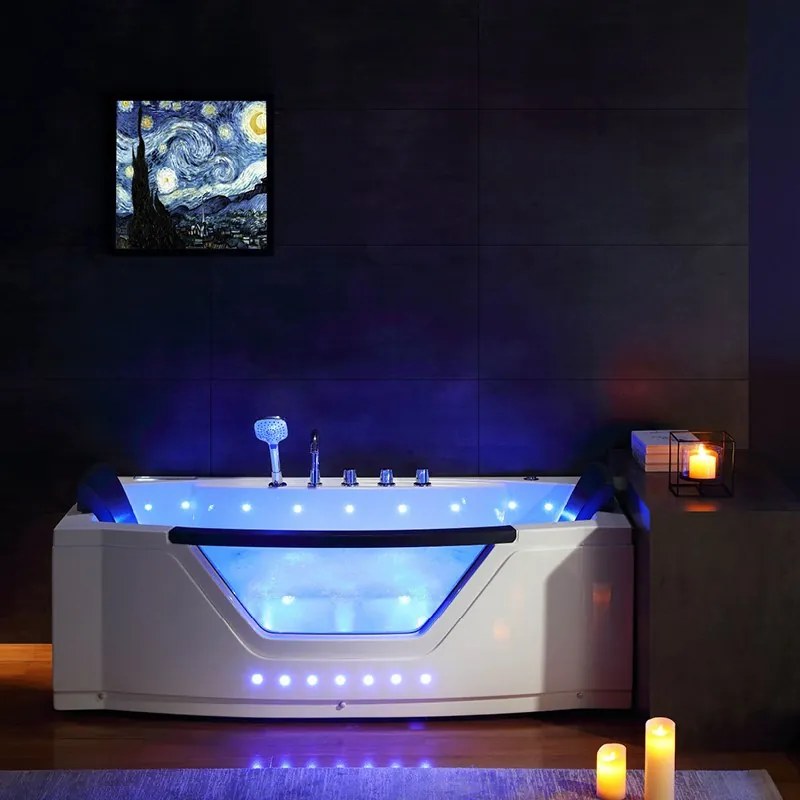 Terra Hydromasážna vírivá vaňa Uran 931 170x76 s ohrevom vody