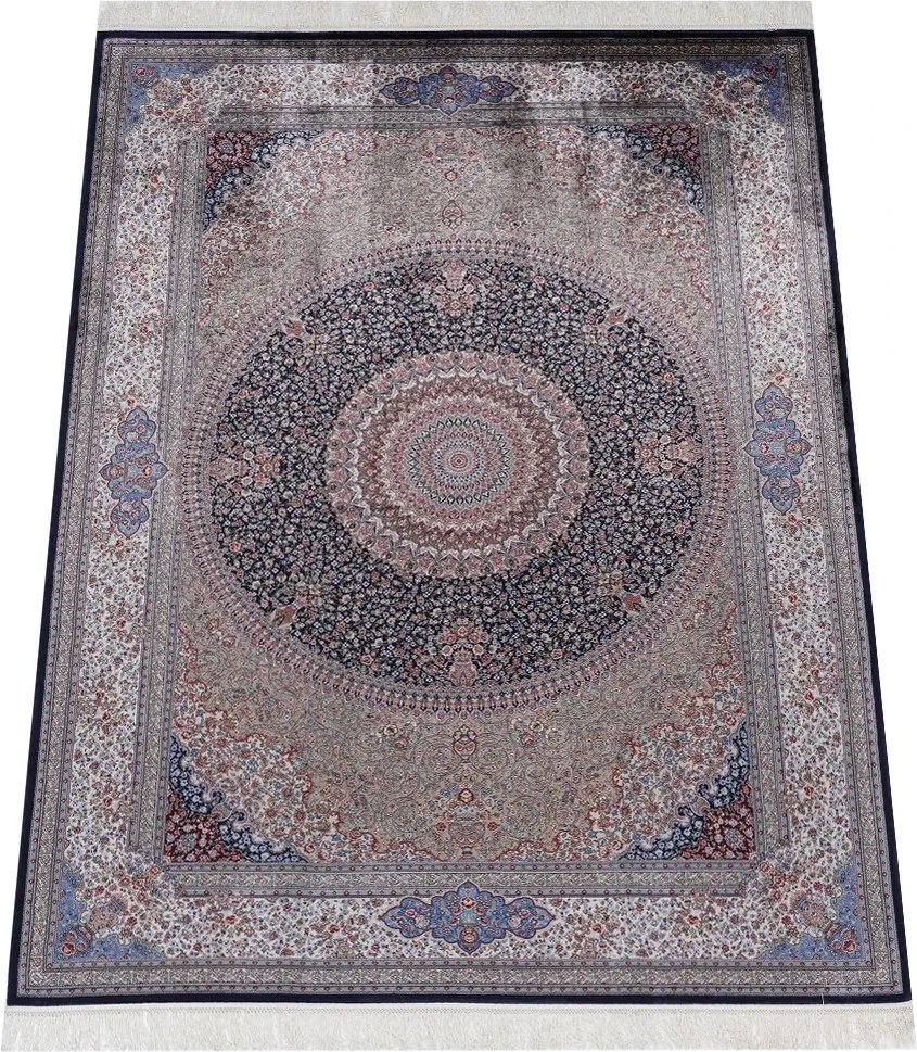BE Koberec Anatolia Silk 32510 BLUE – modrý obdĺžnikový Rozmer: 160x230 cm