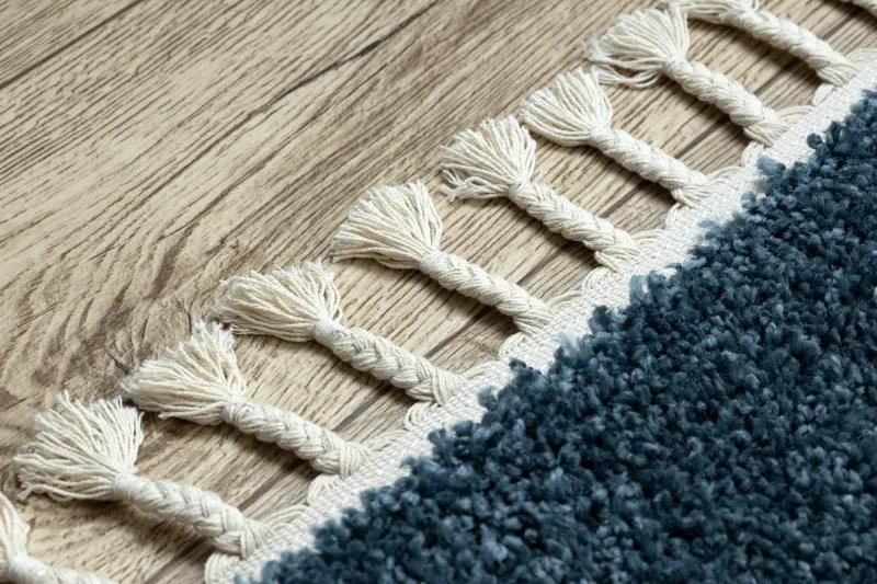 Dywany Łuszczów Kusový koberec Berber 9000 blue - 140x190 cm