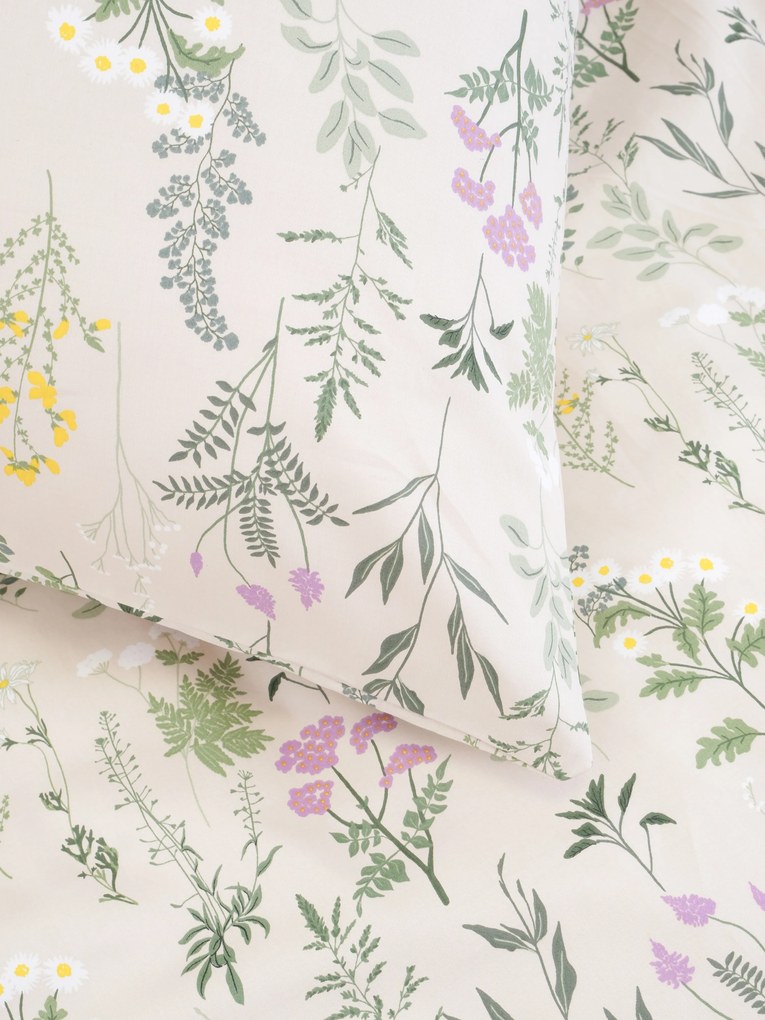 Francúzske saténové obliečky - Bianca béžová