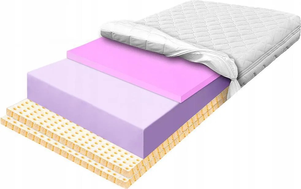 Matrac 170x200 Hr 6 cm latexový luxusný H4 29 cm