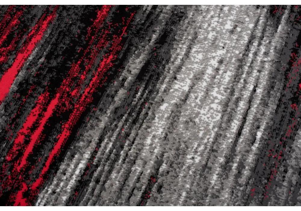 Kusový koberec PP Prince čierno červený 120x170cm