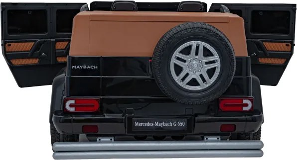 Elektrické autíčko Mercedes Benz MAYBACH G650 STRONG čierne