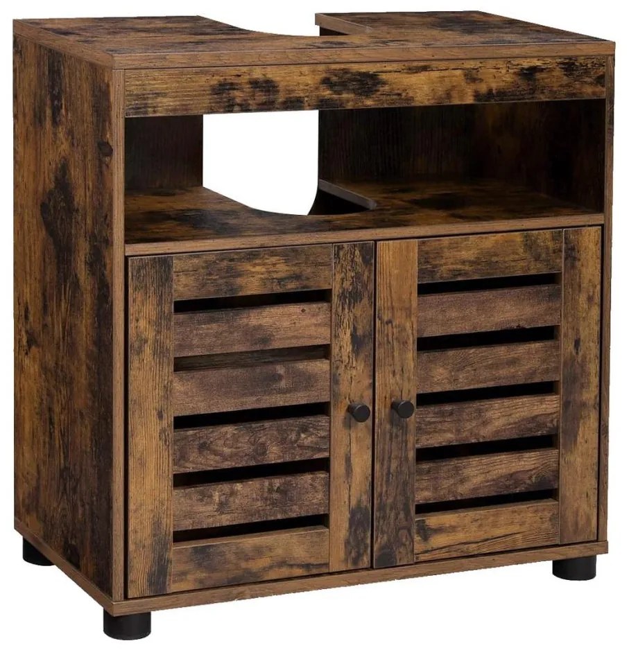 Kúpeľňová skrinka RENE hnedá