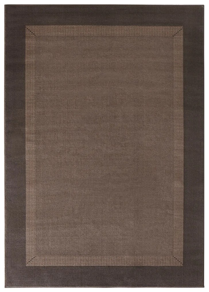 Kusový koberec Basic 102500, 160x230, hnedá, chodba / predsieň, Hanse Home