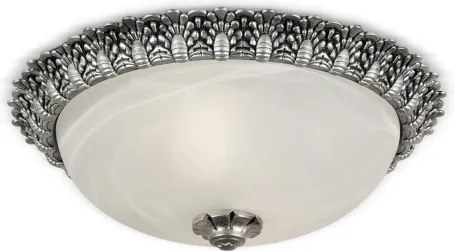 Brilagi - Stropné svietidlo FRESCO 2xE27/40W/230V priemer 30 cm strieborné