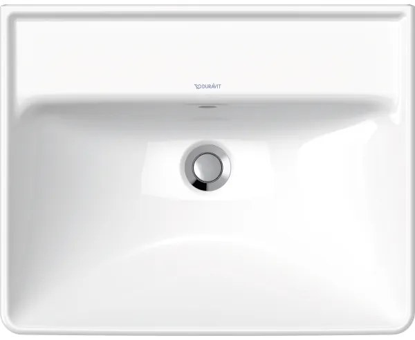 Duravit 2366550060 - Závesné umývadlo D-NEO 55 × 44 cm, keramika, lesklá biela