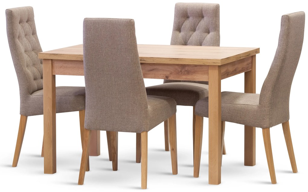 Stima stôl Udine Vyberte odtieň ->: Dub Sonoma, Vyberte rozmer ->: 180 x 80 cm + 40 cm