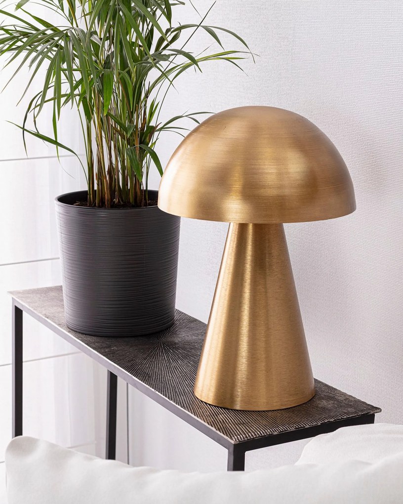 Stolová lampa Mushroom Gold 48cm