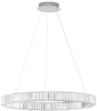 Krištáľový luster Aurelia 80 Chrome