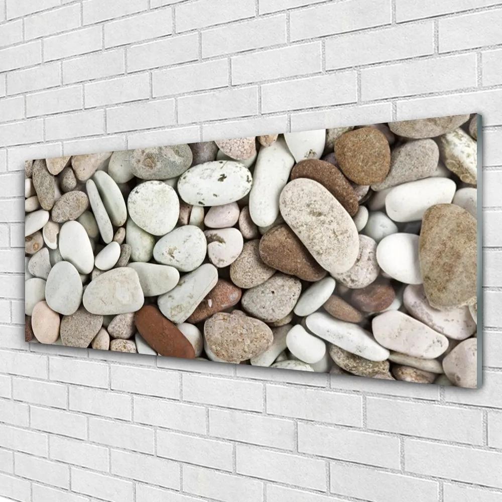 Obraz plexi Kamene dekoračné kamienky 125x50 cm