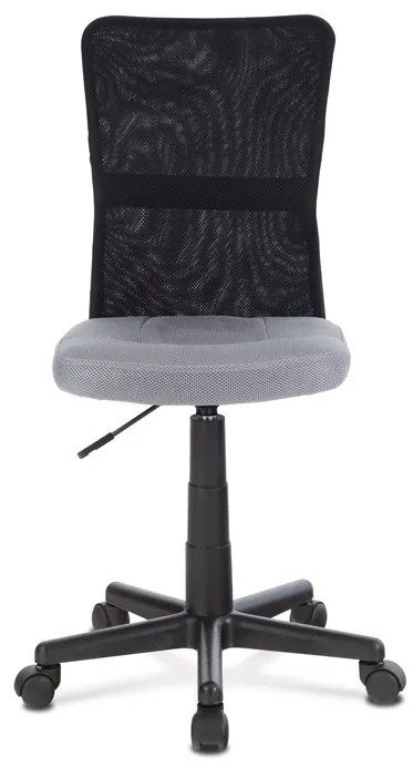 Autronic BONTEC Detská stolička, výškovo nastaviteľná, šedá sieťovina, KA-2325 GREY Farba: Fialová