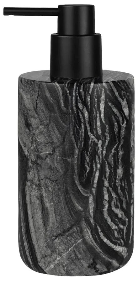 Čierny mramorový dávkovač mydla 0.2 l Marble – Mette Ditmer Denmark
