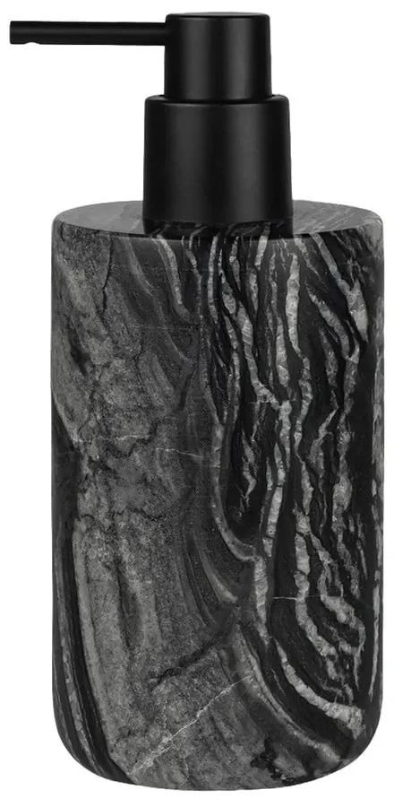 Čierny mramorový dávkovač mydla 0.2 l Marble – Mette Ditmer Denmark