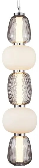 LED Luster na lanku CARO LED/40W/230V chróm