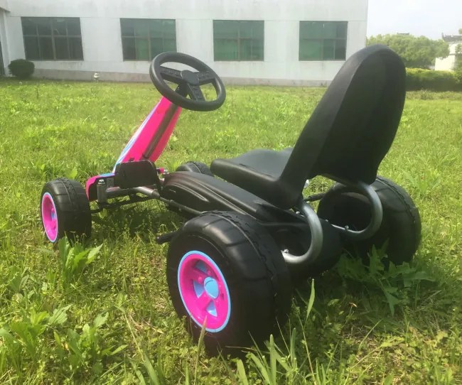 Šlapacia motokára Viper ružová