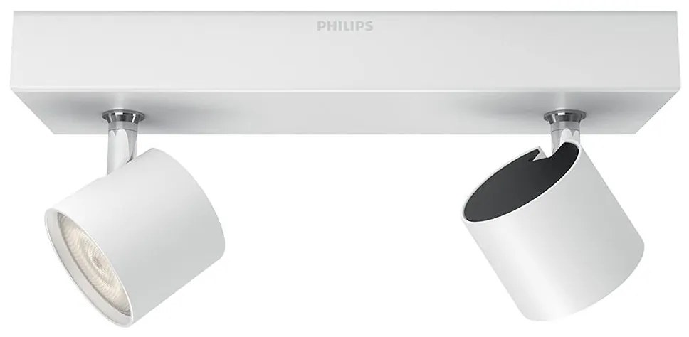 Philips 56242/31/P0 - LED Stmievateľné bodové svietidlo STAR 2xLED/4,5W/230V