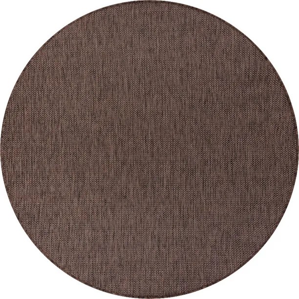 Koberec SIZAL SION A5165A hnedý kruh
