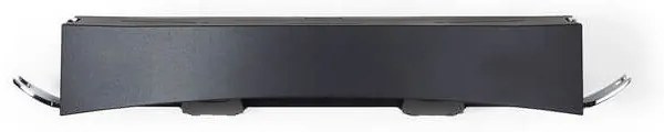 Čierna nástenná samodržiaca polička Compactor Clever Flip Shower Shelf