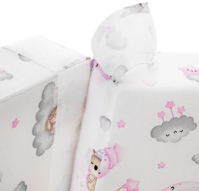 Cestovná postieľka DREAMER spiaci medveď