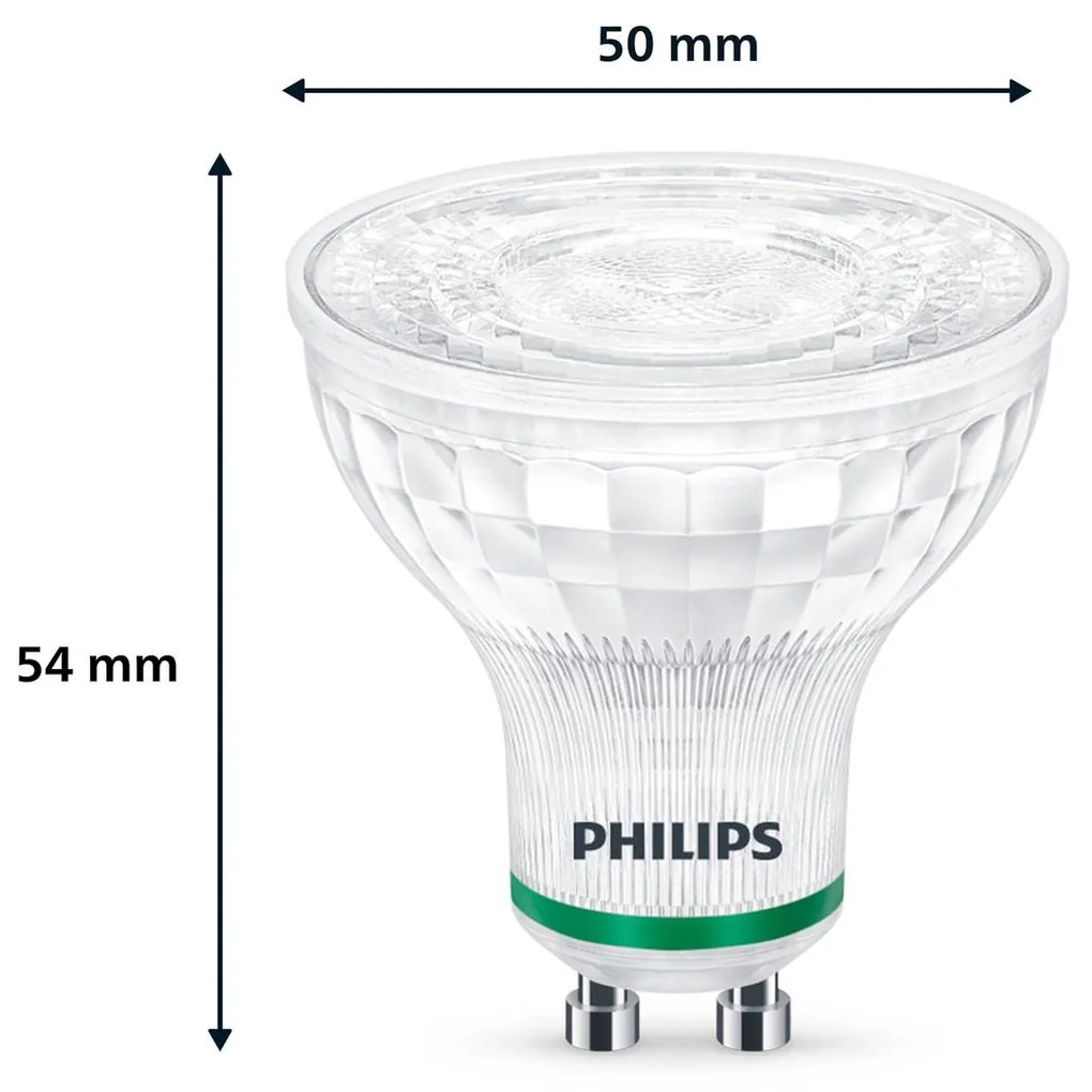 Philips LED reflektor GU10 2,4W 380lm 36° 4 000K
