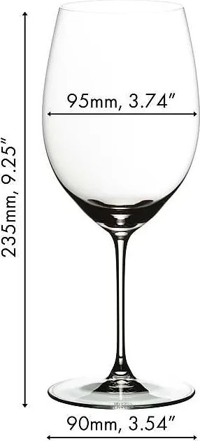 Riedel Veritas Cabernet Merlot poháre na víno 667 ml 2 ks