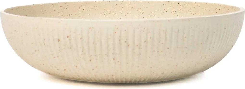 Okrasná miska PLANA, sklolaminát, priemer 34 cm, čierna