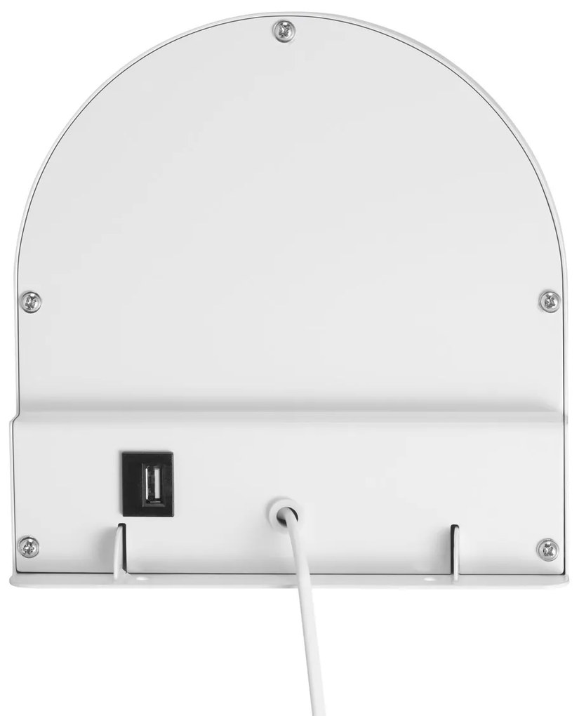 NORDLUX Dizajnová stolová lampa na posteľ CACHÉ, 1xGU10, 40W, matná sivá