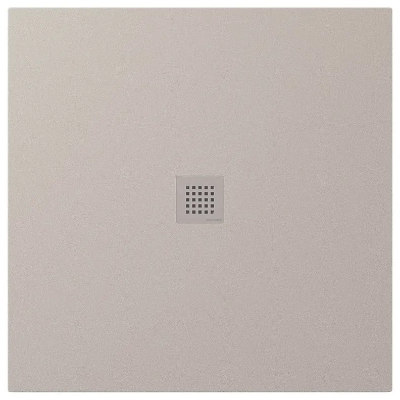 Polysan Polysan, TRENECA sprchová vanička z liateho mramoru s možnosťou úpravy rozmeru 100x100cm, béžová matná, 84301.81