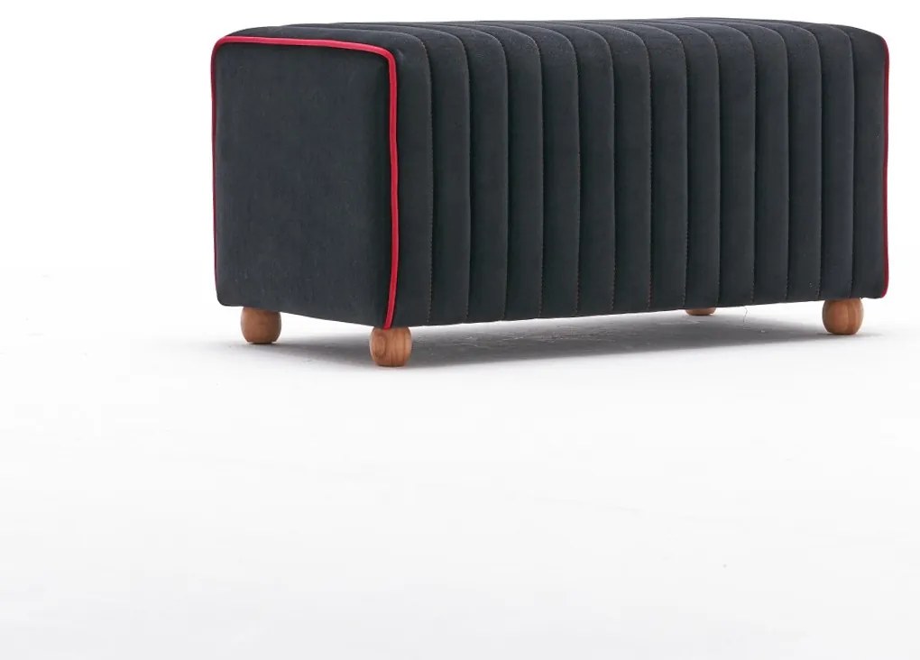 Stolička Mabel Pouf Black