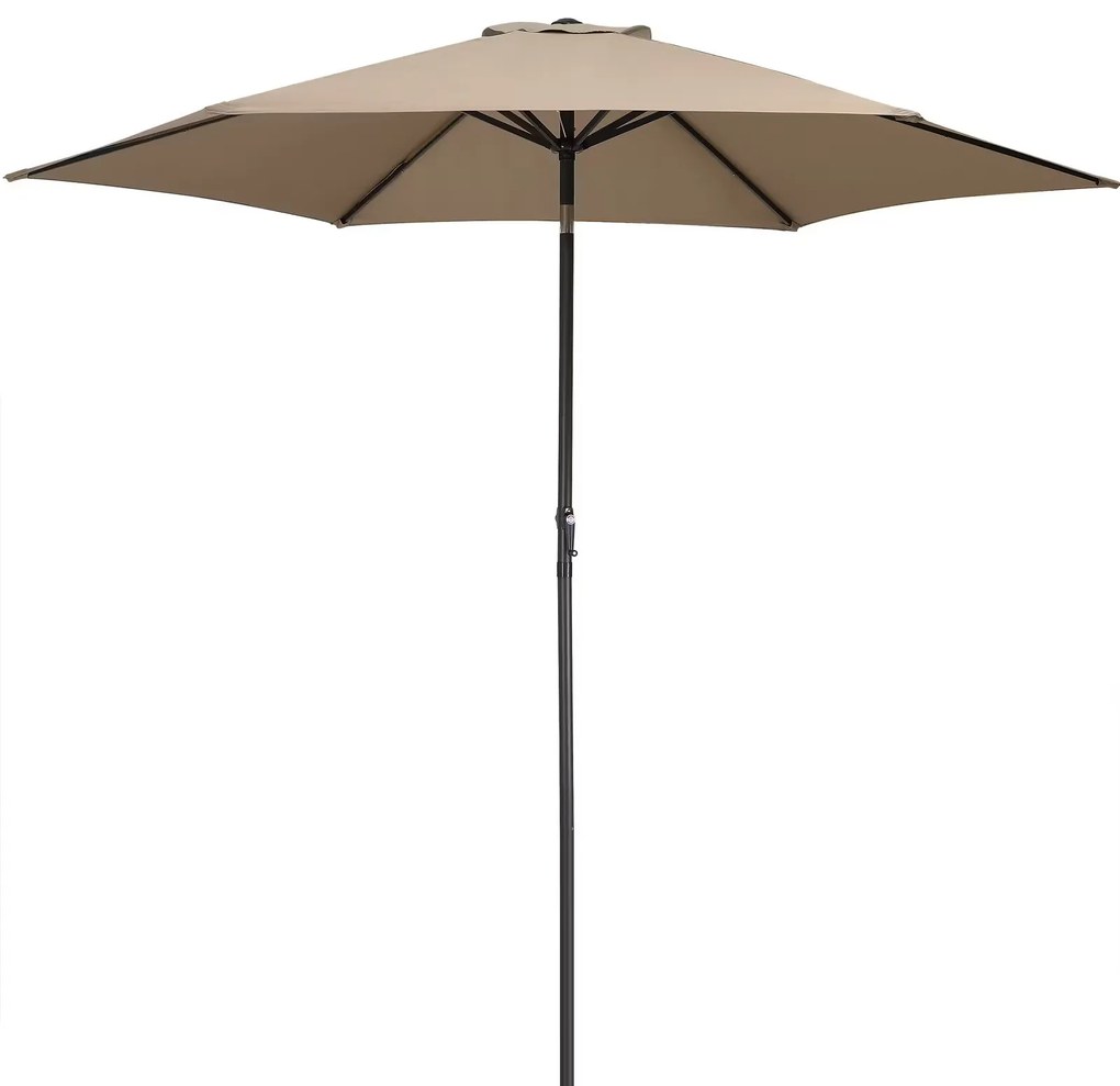 InternetovaZahrada Záhradný slnečník Ø300 cm - taupe