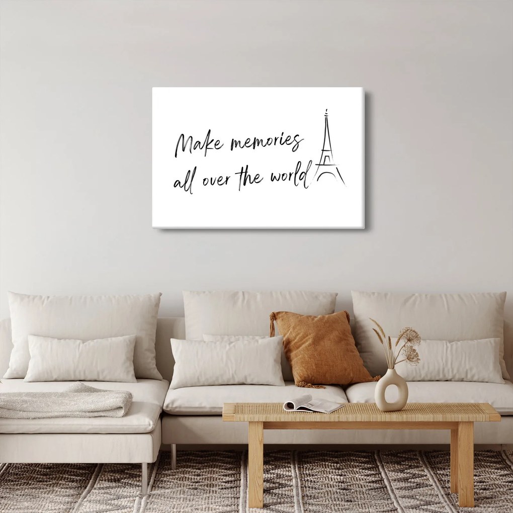 Obraz - Make memories (90x60 cm)