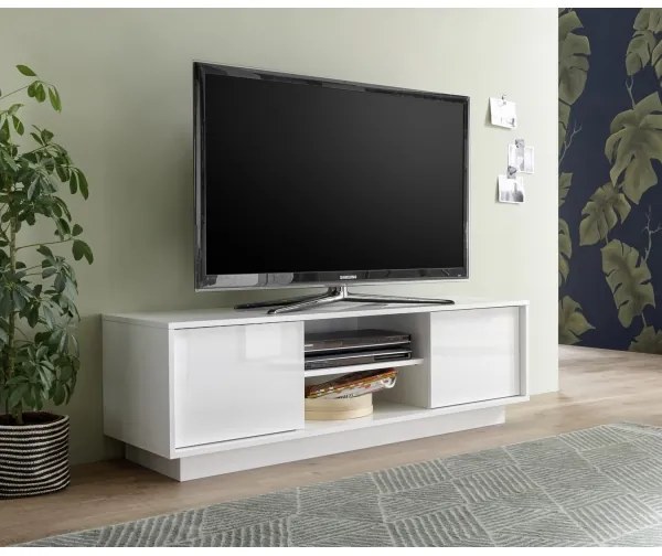 Televízny stolík IDEA biely