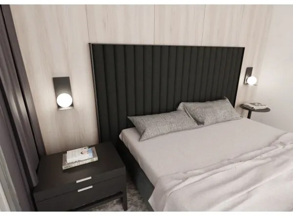 Nástenné svietidlo FORM 1xE14/10W/230V čierna