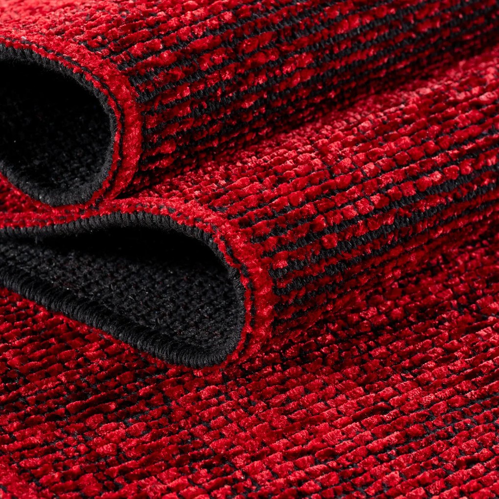 Ayyildiz, Kusový koberec Space 1900 red, 160x230, červená, chodba / predsieň