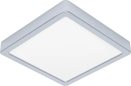 Eglo 901766 - LED kúpeľňové stropné svietidlo FUEVA LED/10,5W/230V 22x22 cm IP44 chróm