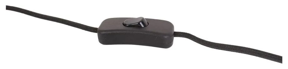 Čierna stolová lampa Leitmotiv Sublime, výška 51 cm