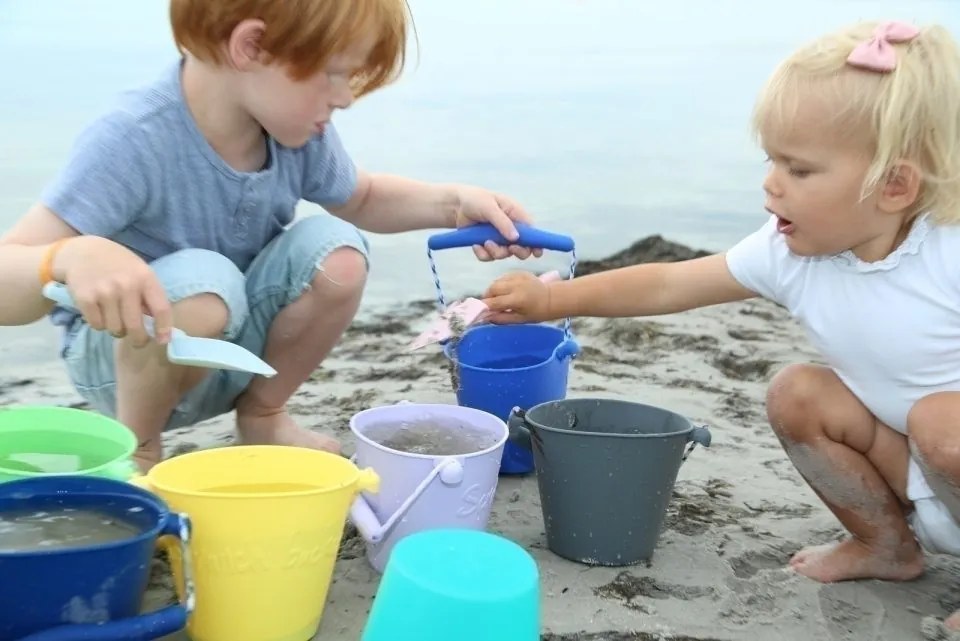 Scrunch silikónové vedierko, Anthracite Grey