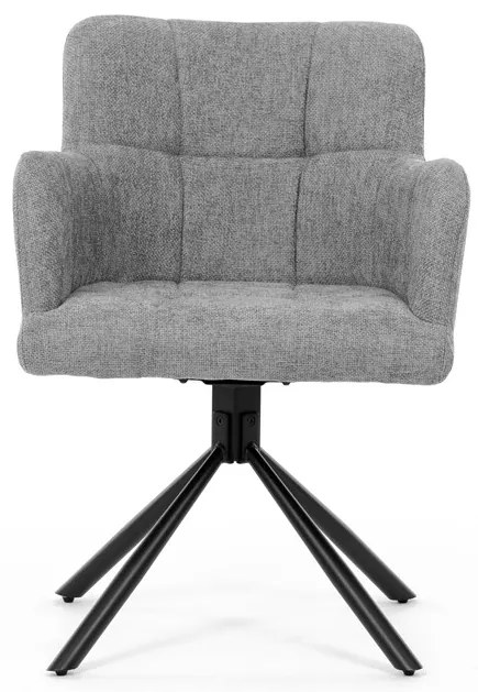 Autronic BONTEC Jedálenská stolička, sivá, látka, DCH-T1122 GREY2 Farba: Šedá