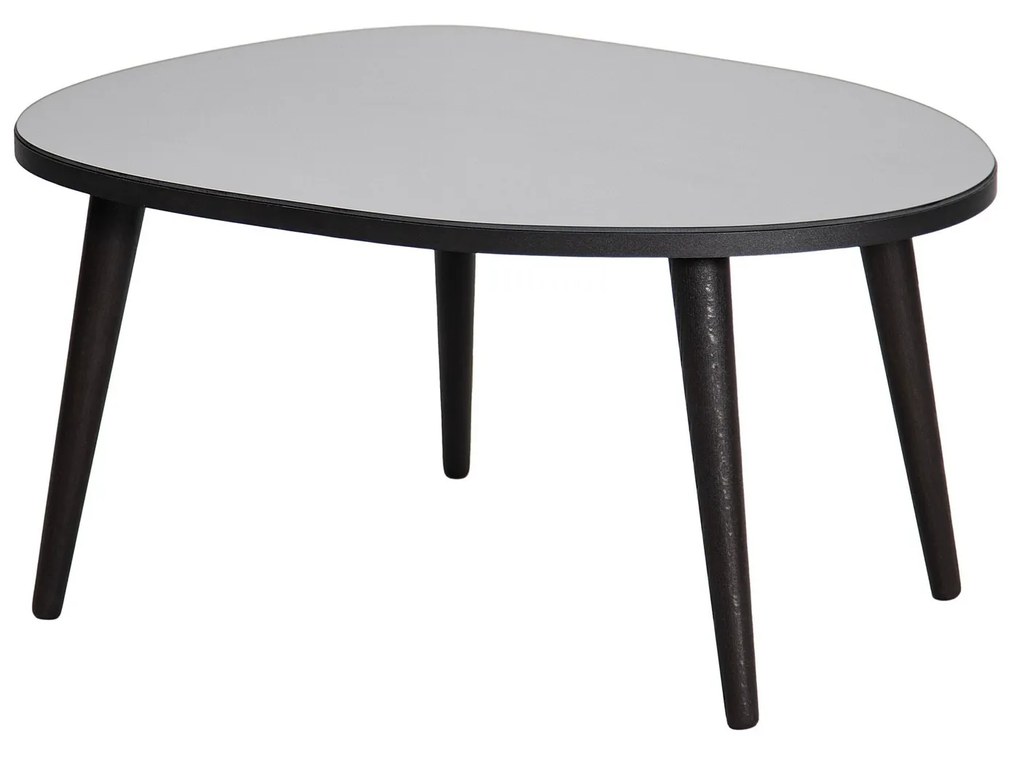 Konferenčný stolík Gusto čierna/dymové sklo