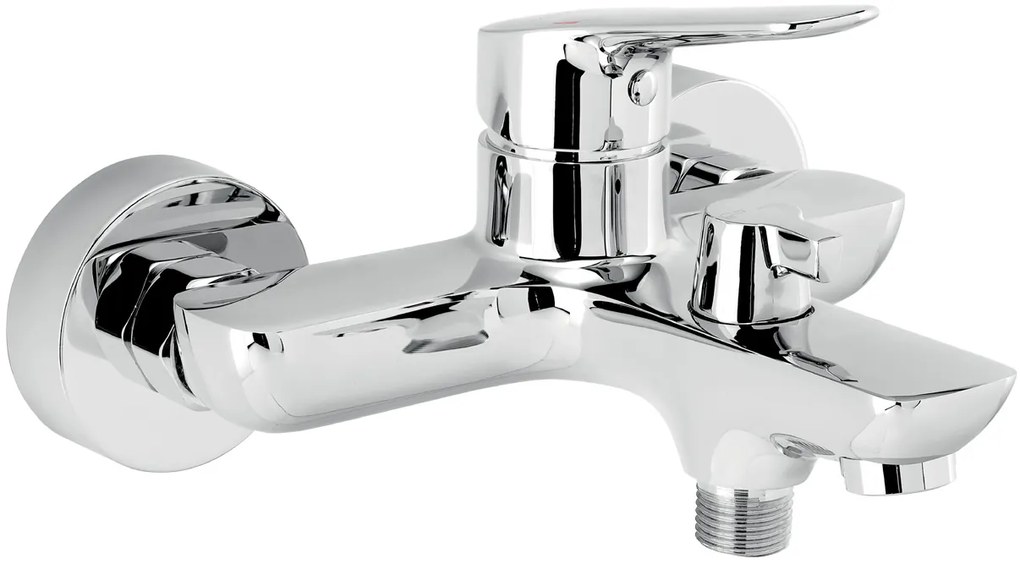 Novaservis Metalia 54, vaňová batéria bez príslušenstva 150 mm, chrómová, 54021/1-0