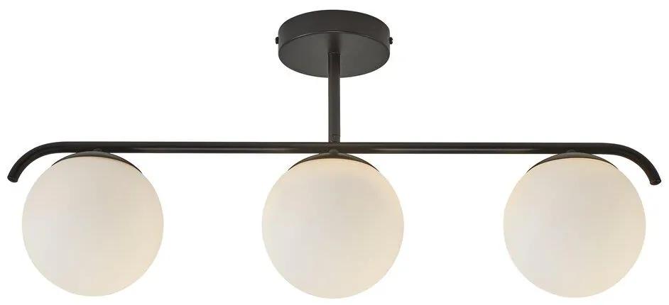 GRANT 3 | luxusná stropná lampa Farba: Čierna