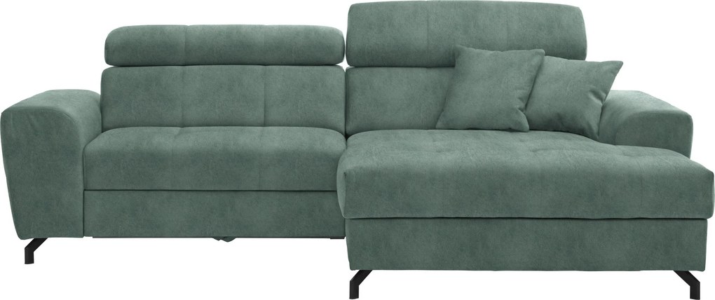 XXXLutz ROHOVÁ SEDAČKA, textil, mätovozelená Carryhome - Sedačky - 000812004412