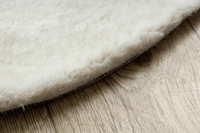 Koberec BUNNY slonia kosť kruh