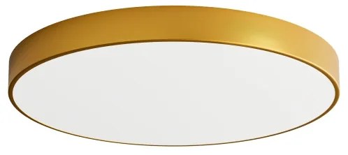LED Stropné svietidlo CLEO LED/96W/230V 3000K pr. 80 cm zlatá