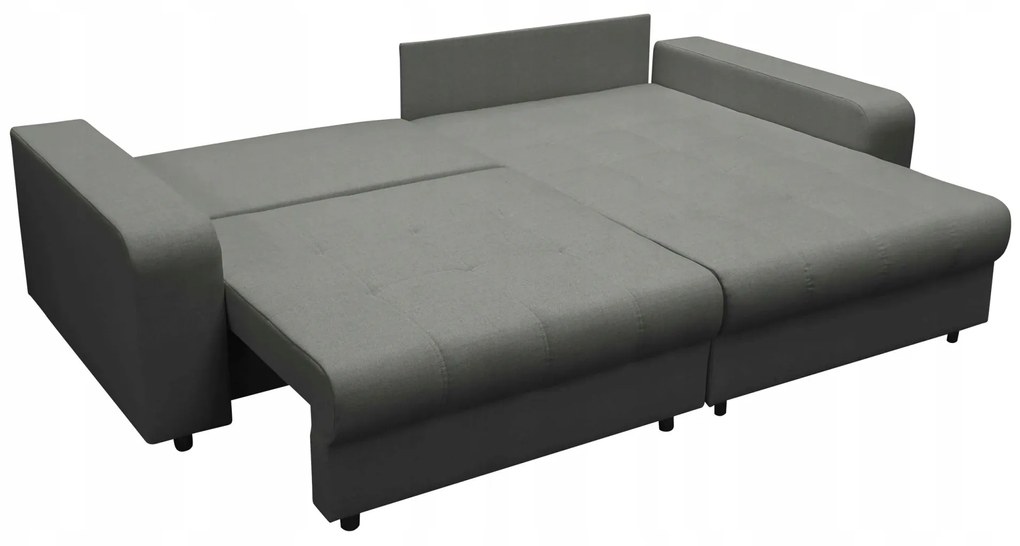 Mirjan24 Rohová sedačka do obývačky DUBLIN - šedá 1