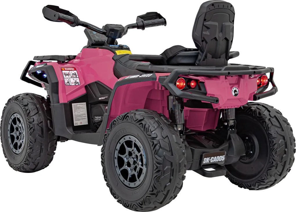 Ramiz Štvorkolka Can Am Outlander ATV s diaľkovým ovládaním ružová