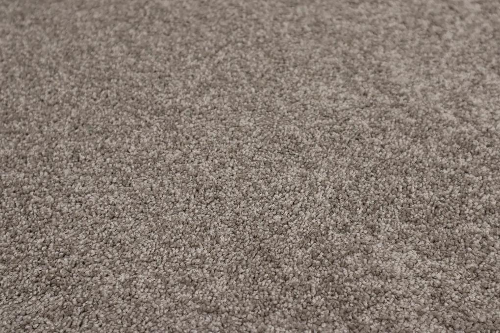 Vopi koberce Kusový koberec Capri béžový kruh - 120x120 (priemer) kruh cm